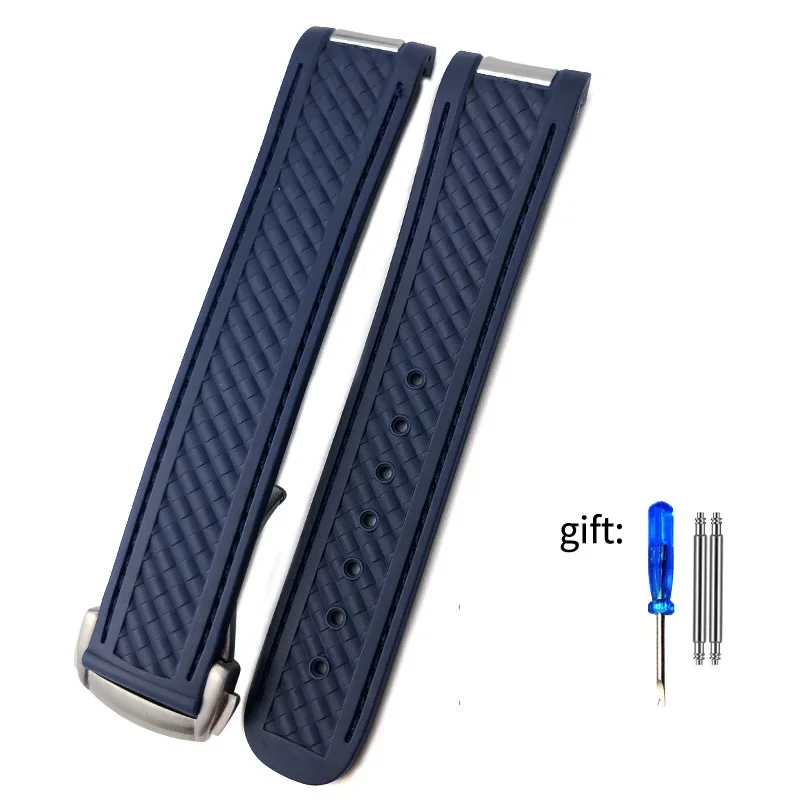 Premium Soft Silicone Rubber Watch Strap