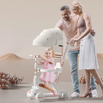 Multifunctional Baby Stroller & Children's Scooter – Lightweight Outdoor Baby Walker & Kids Car New Style Stroller