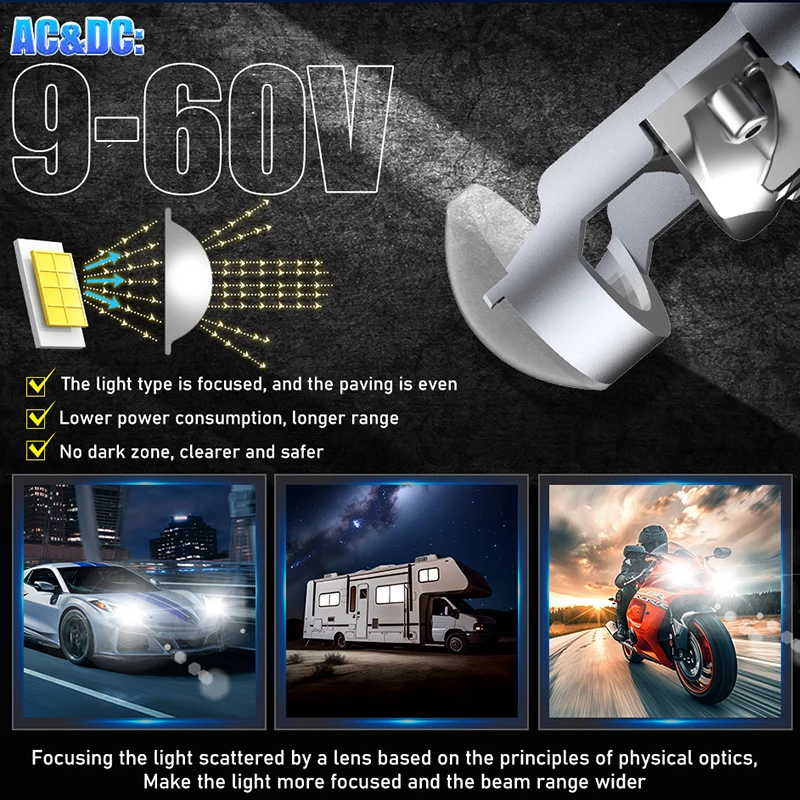 듀얼비전 미니 렌즈 H11 LED 헤드라이트 5900W 캔버스 H7 H4 H8 H9 9005 HB3 9006 HB4 9012 HIR2 무선 1:1 미니 8570 CSP 자동차 전구