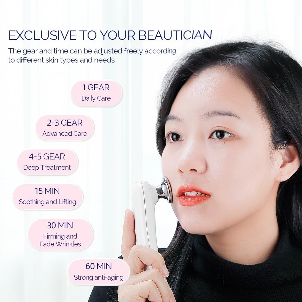 3-IN-1 Face&Eye&Body 1MHz Radio Frequency Skin Tightening Lifting Machine RF Body Slimming Device Anti-Wrinkle Cellulite Remover