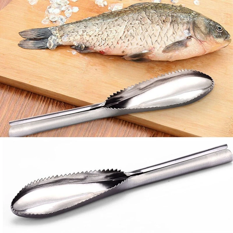 Stainless Steel Fish Scale Peeler Remover Tool Stainless Steel Fish