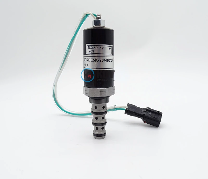 

EC210B Hydraulic Pump Solenoid Valve Hook Machine KDRDE5K-20 40C04-109 Accessories