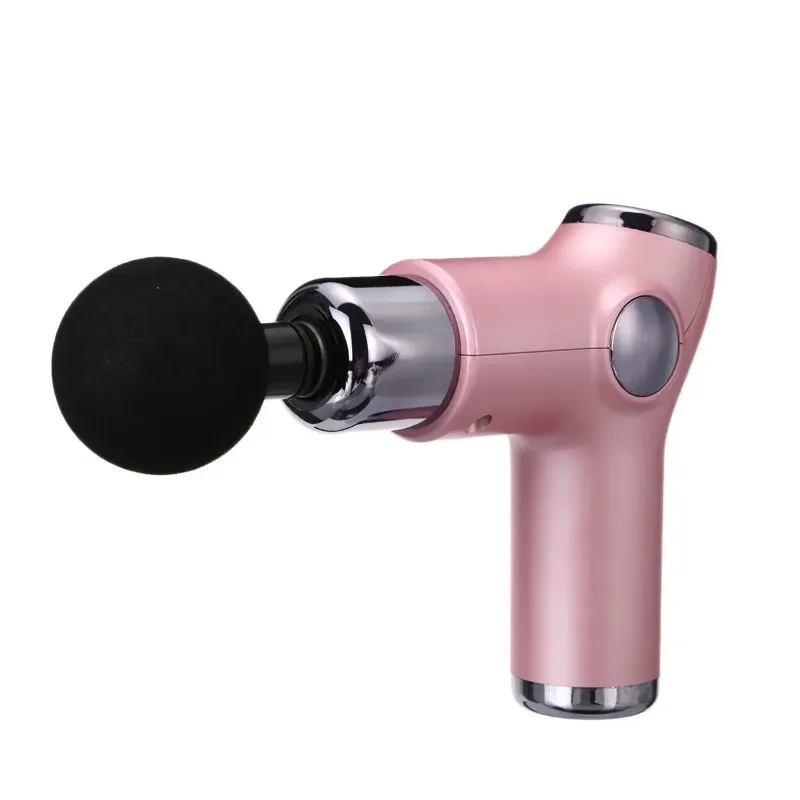 Mini USB Charging Fascial Gun Vibration Massage Machine Muscle Relaxation Neck Back Compression Massager Portable Fitness Device