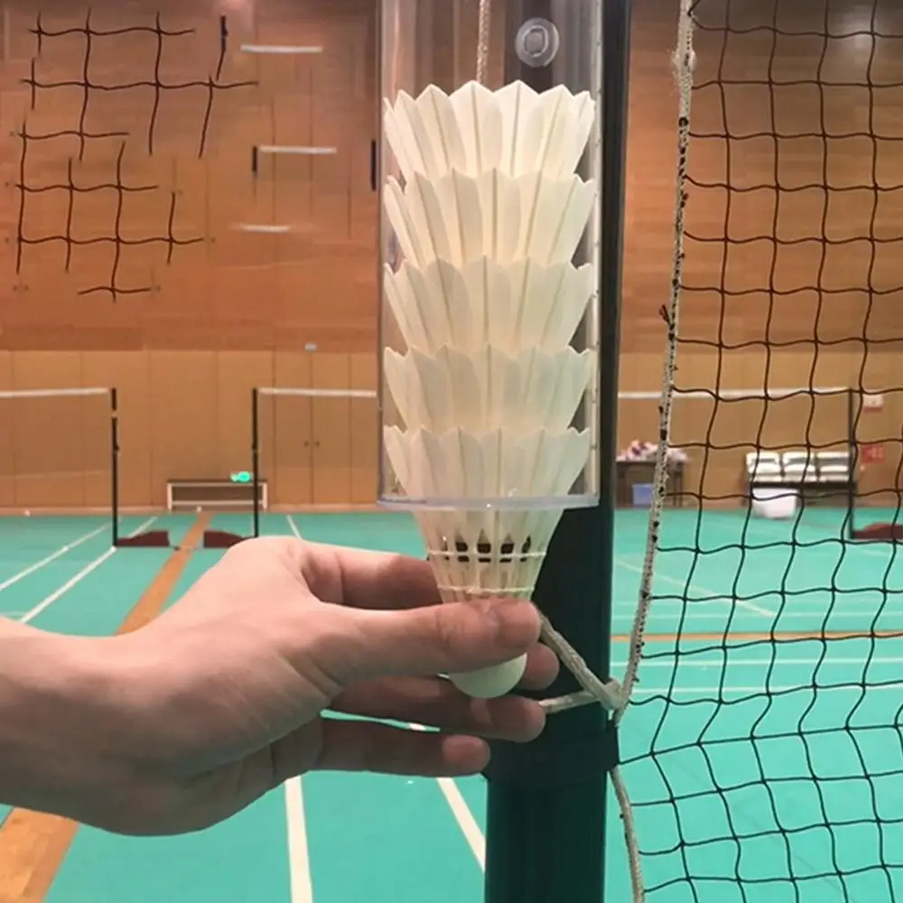Shuttlecocks Storage Bucket Badminton Balls Holder Magnetic Tube Badminton Training Equipment Shuttlecock Storage Tube Bag
