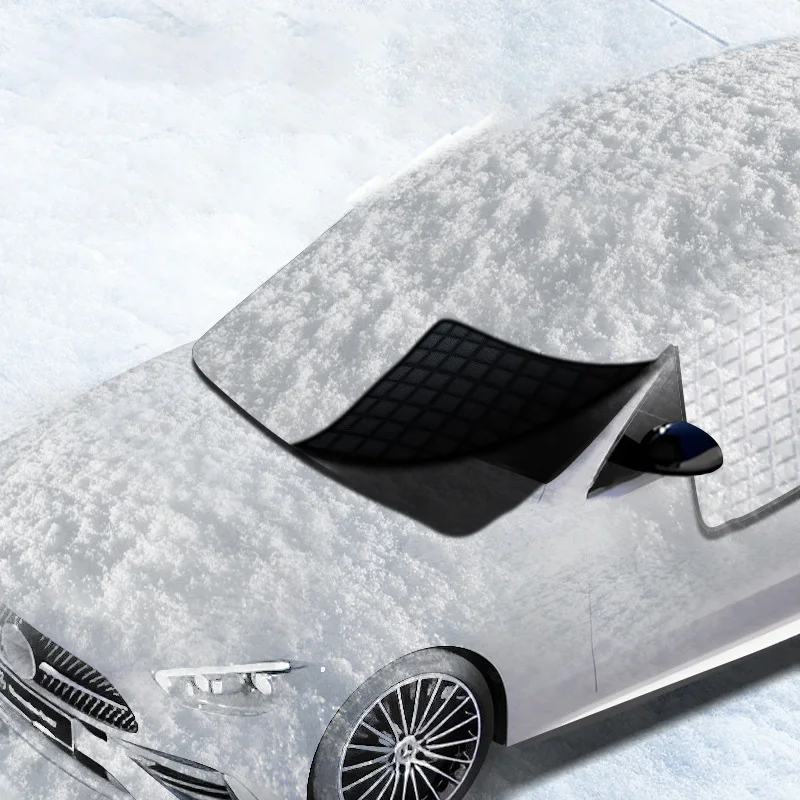 Car Front Windshield Sunshades with Magnetic Anti-sun Anti-ice Waterproof Sunshade Outdoor Auto Exterior Accessories