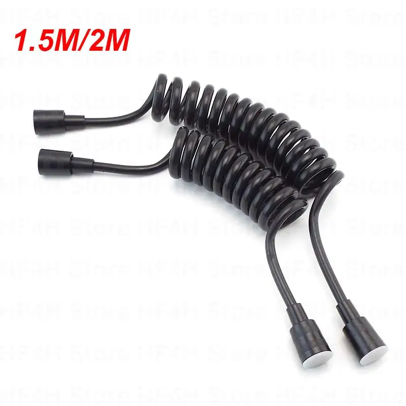 

Spring Flexible Retractable telephone line tube shower head water Hose For Shower Head Toilet Bidet Water Pipe B4