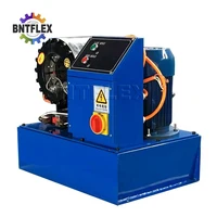 P38 model Compact body 1-1/2 inch hydraulic high pressure hose crimping machine for sales with 8 sets of dies 1