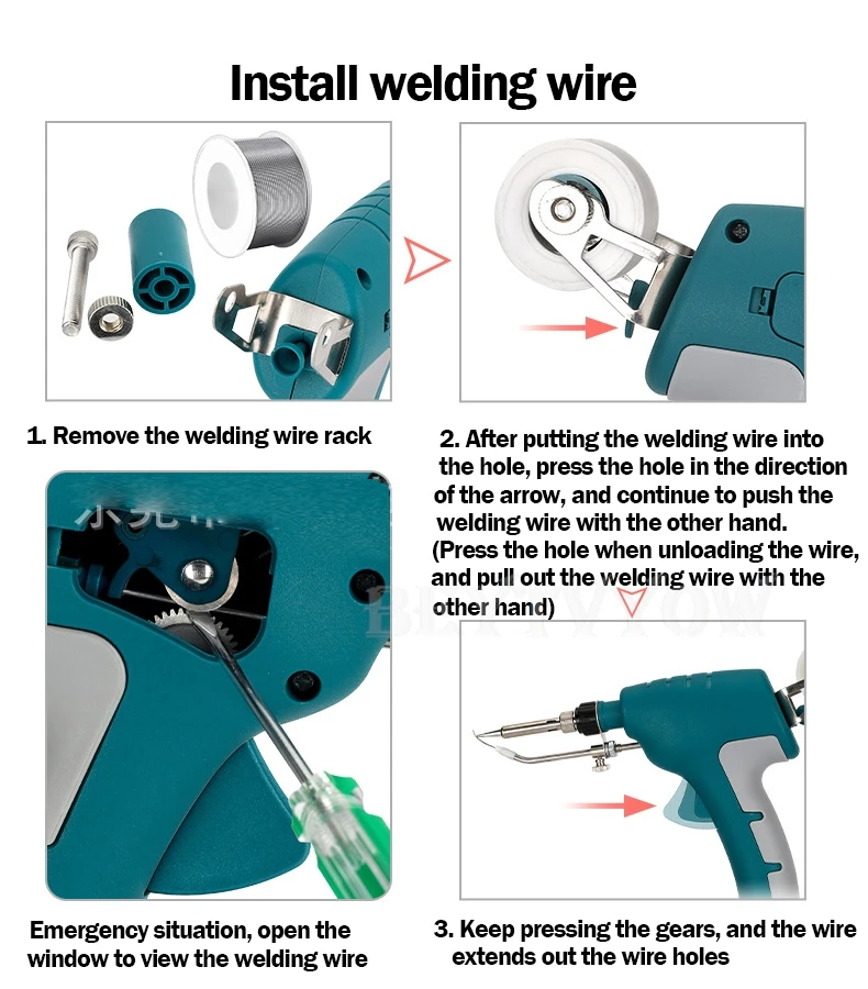 Cordless Soldering Iron Kit for Makita/Milwaukee/Ryobi/Dewalt/Bosch Battery 75W