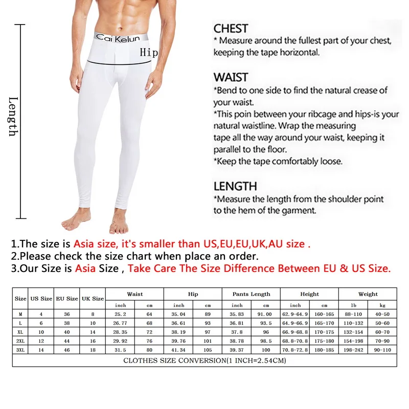 Warm Pants For Men With Plush And Thickened Autumn And Winter High Elasticity, Tight Fitting Sports Bottoms And Slim Fitting Pan 6