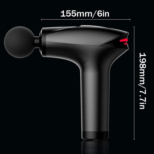 Portable Cold Compress Electric Percussion Massage Gun for Body Neck Back Leg Deep Tissue Muscle Relaxation Fascia Gun 6