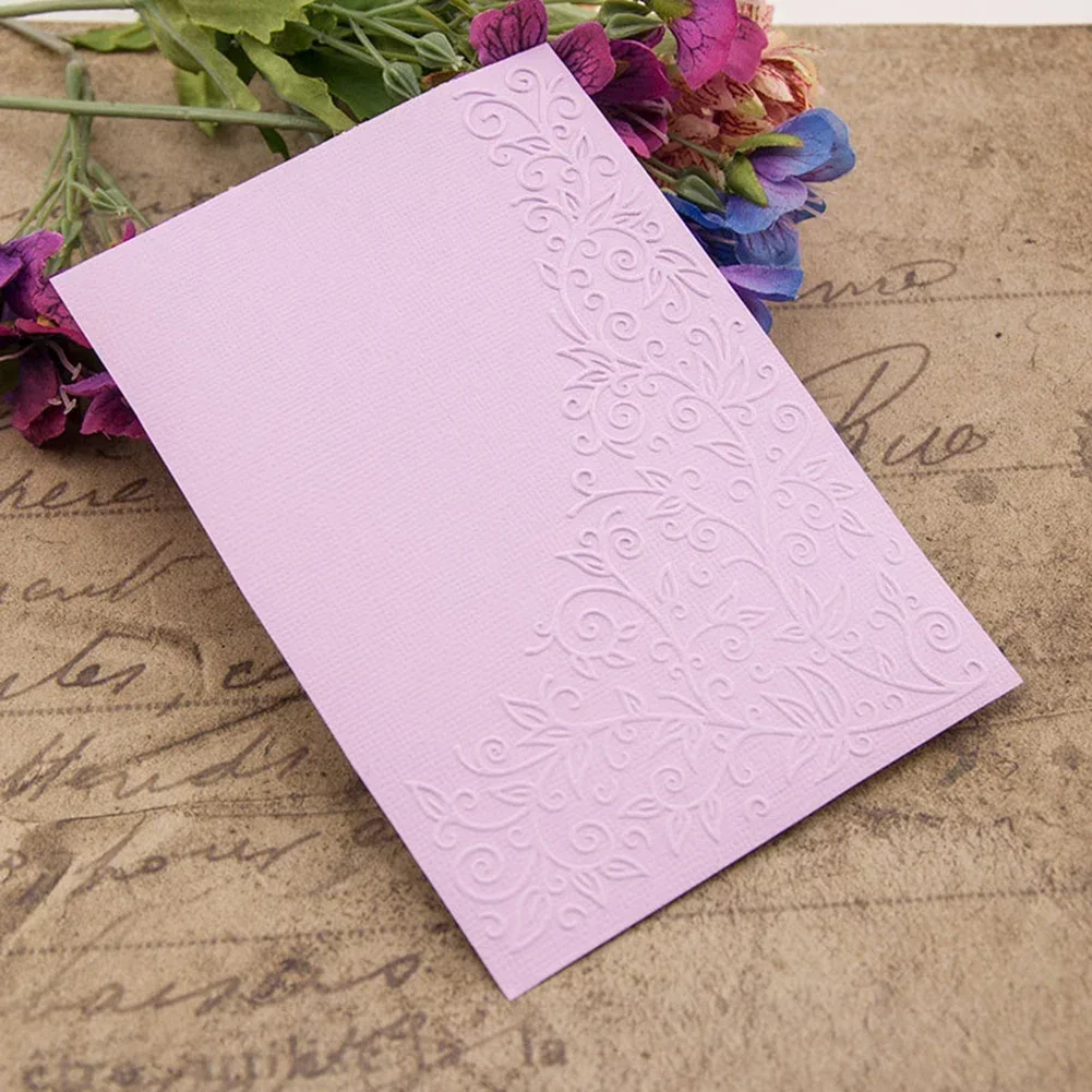Scrapbook Material Plastic Flower Leaves Embossing Folders For Cards Making Tools New Template Mold Stamp Stencils Supplies plastic embossing folder,embossing folder
