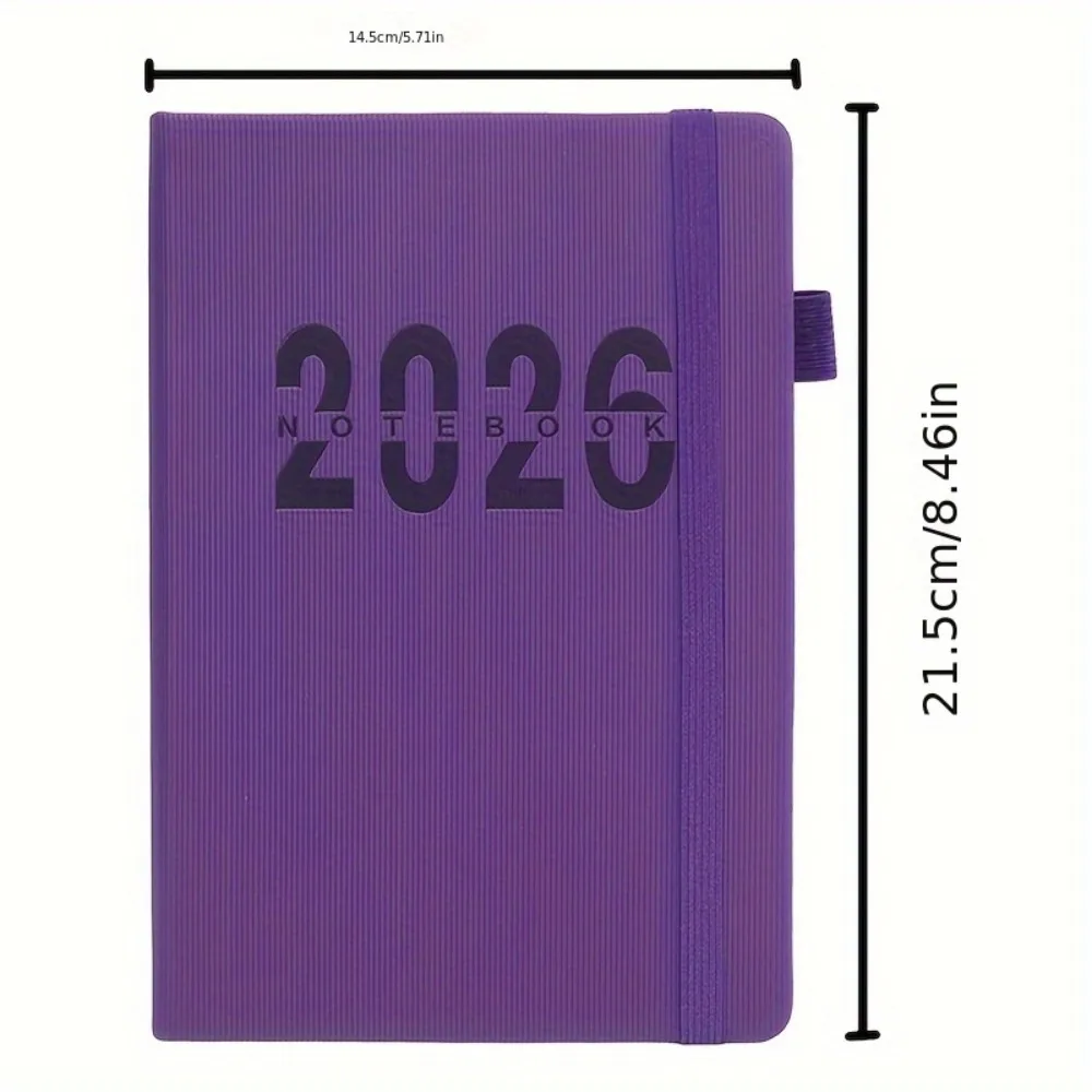 Agenda giornaliera 2026 (400 pagine) – Calendario con una pagina al giorno cancellabile per la gestione del tempo e l'autodisciplina, per l'uso in ufficio - immagine 2