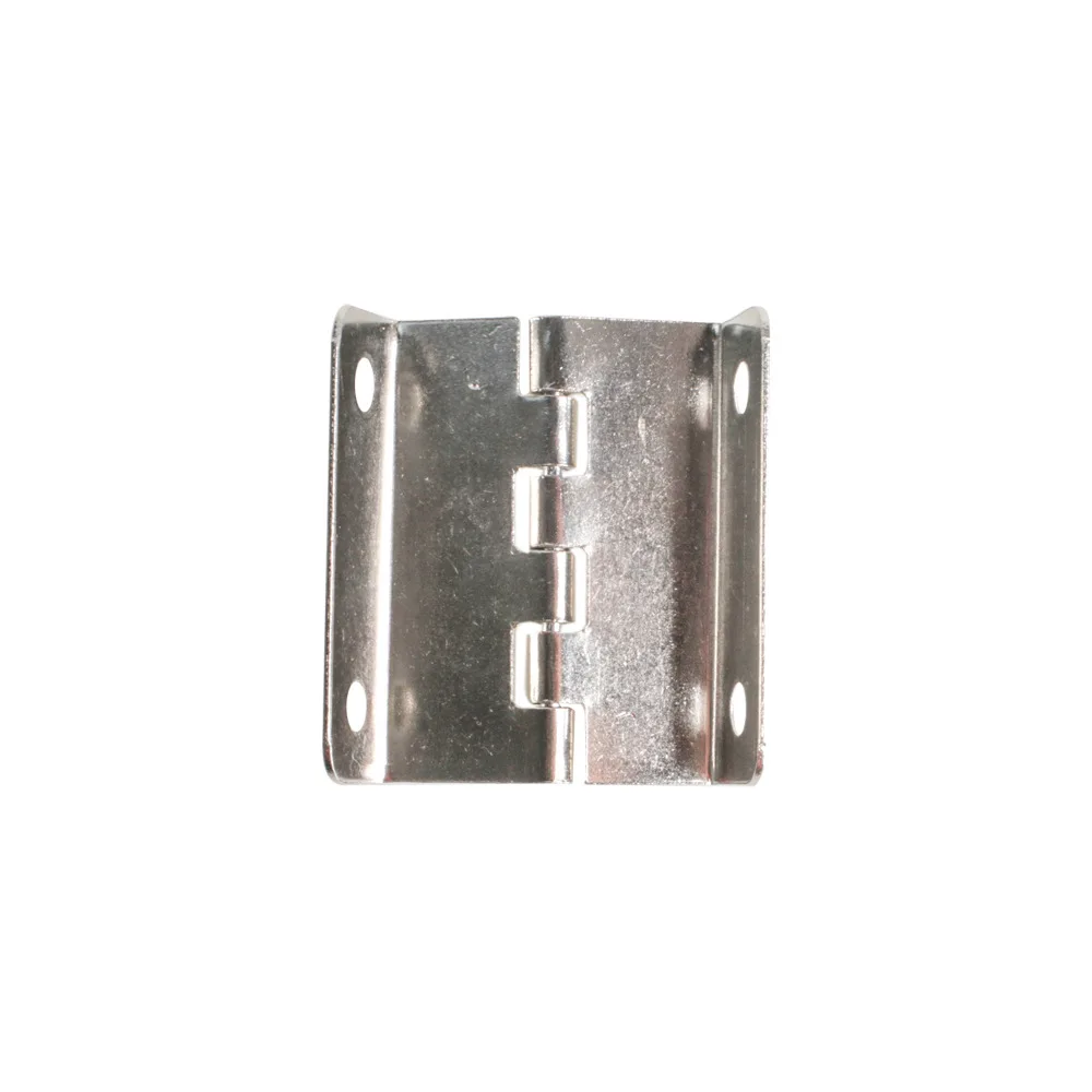 Hardware New Chinese Style 41mm Side Length Four Fold Antique Iron Sheet Four Hole Three Fold Right Angle Hinge Cathetus