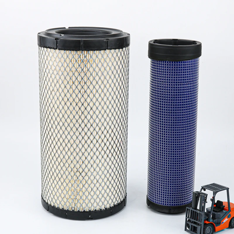 K1836PU Air Filter Is Suitable for Forklift Longong Xugong 30 Loader Excavator Air Filter 312d 313d 315d hydraulic return oil filter 266 7796 hydraulic return oil filter excavator