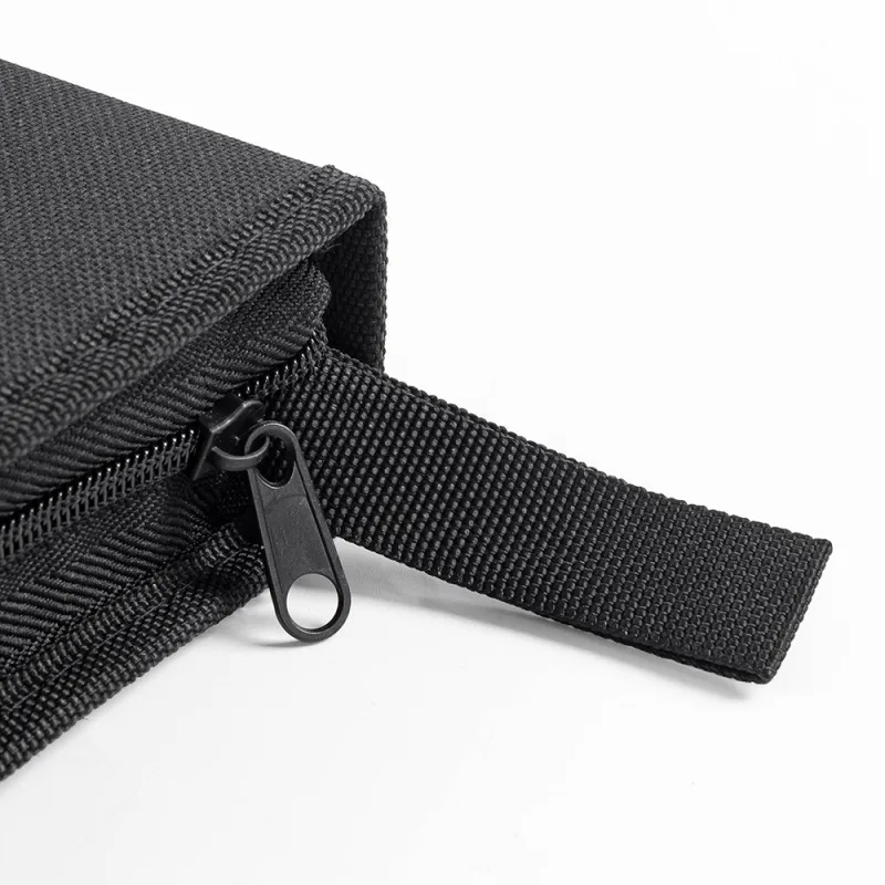 1pc Portable CD/DVD Zipper Storage Case-Holds 40 Discs, Travel-Friendly Wallet Binder, Organizer for Car & Home Use-Protecti