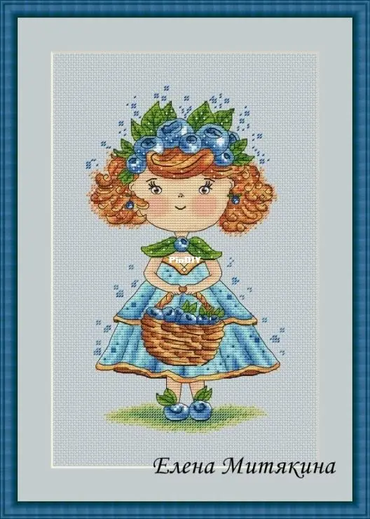 

Набор для вышивки крестиком «сделай сам» 24-35