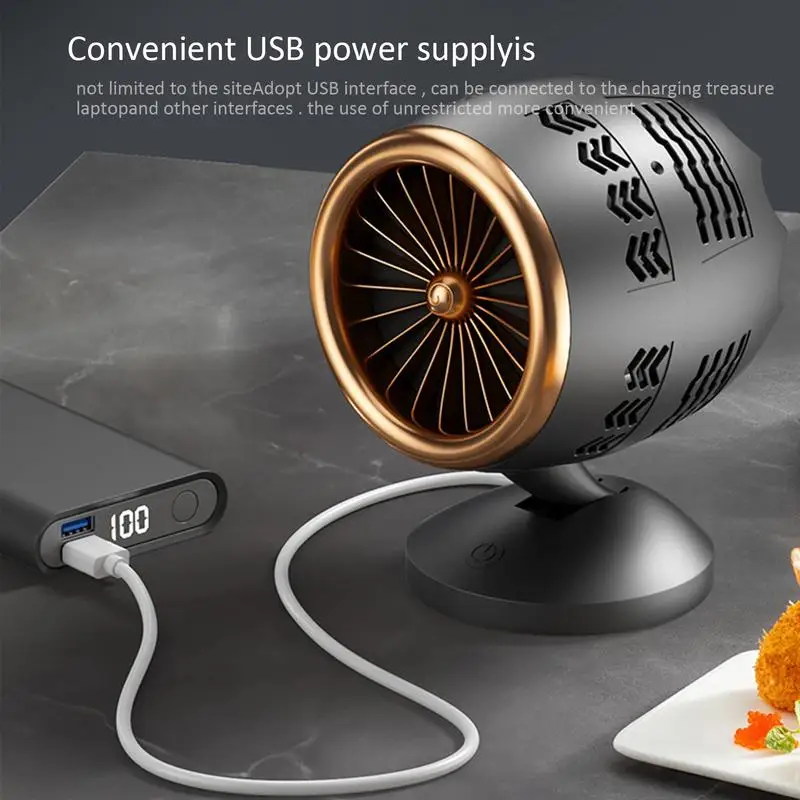 Desktop Range Hood USB Charging Portable Kitchen Exhaust Fan Ventilation  Cabinet Kitchen Gadgets Desktop Home Appliances - AliExpress