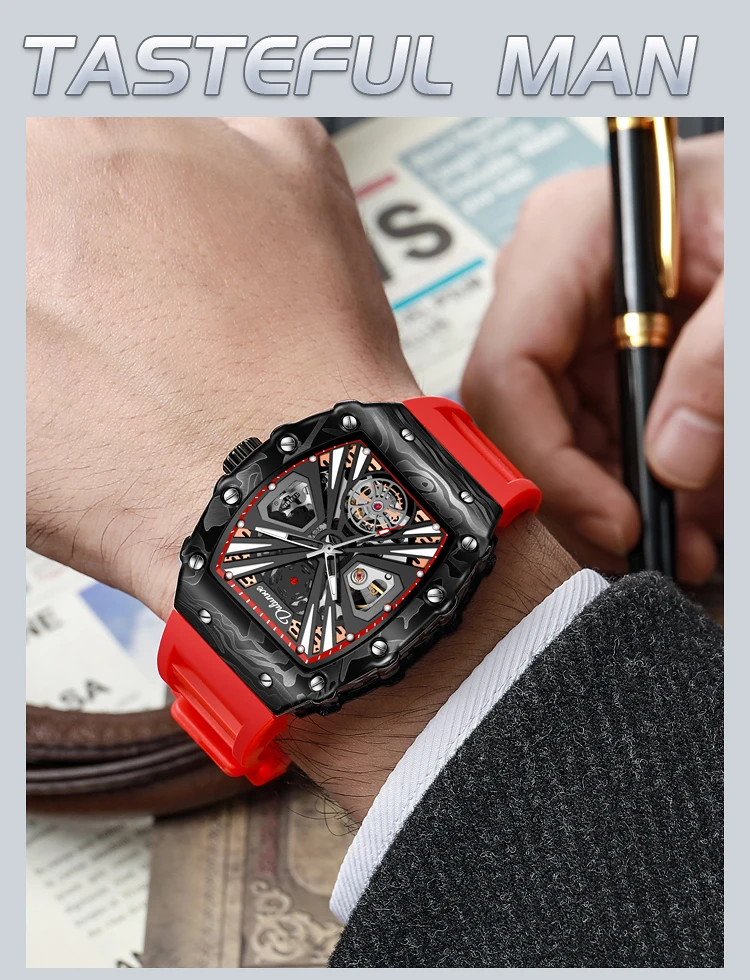 Top Luxus Automatische Männer Wasserdicht Leuchtende Uhr Sport es Herren Mechanische Handgelenk_voghion.com