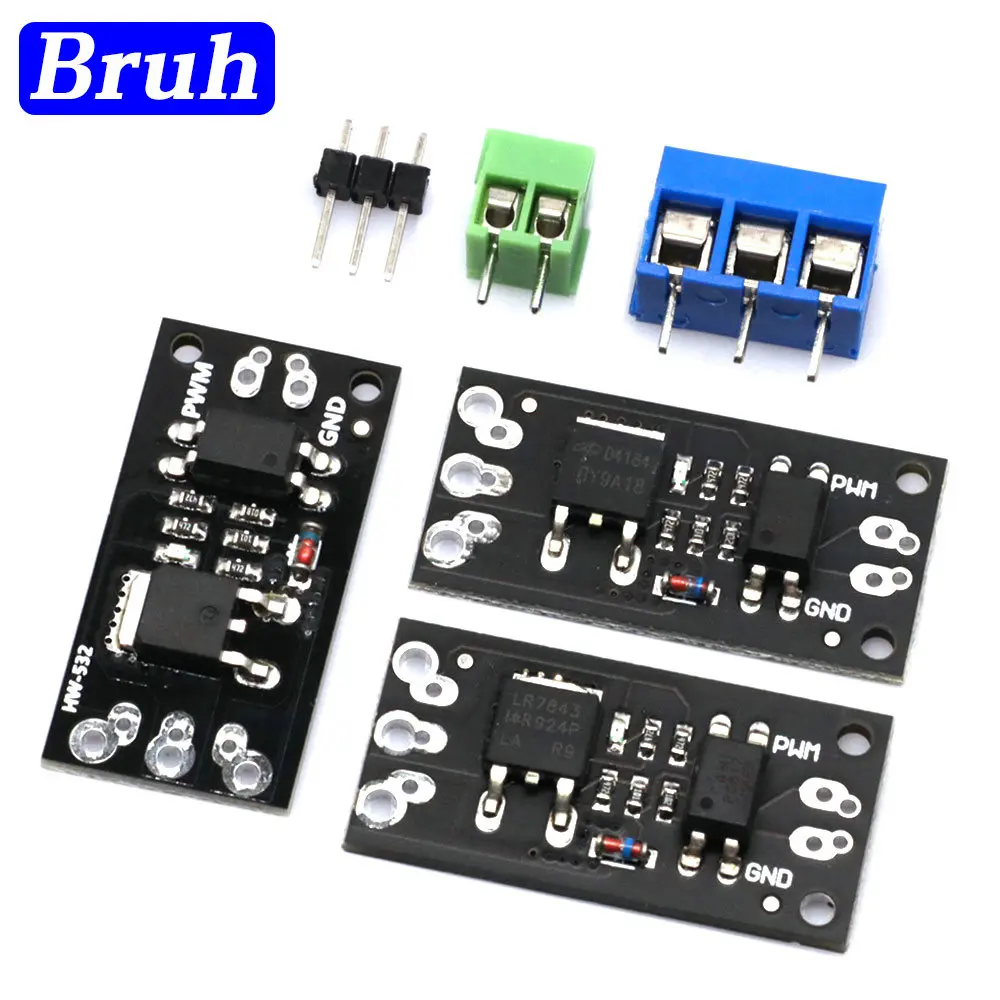 Isolated MOSFET MOS Field Effect Tube Module 3V / 5V FR120N LR7843
