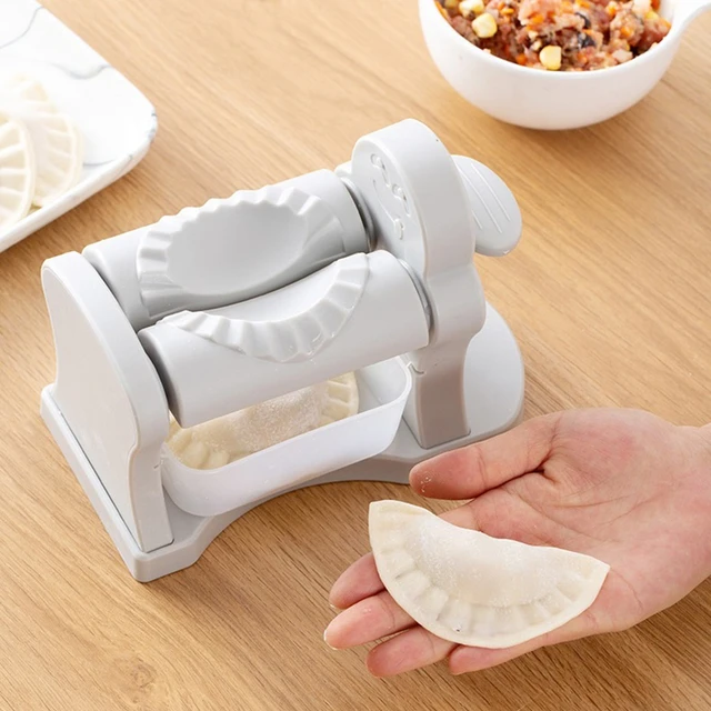 304 Stainless Steel Dumpling Maker Dough Circle Roller Machine Kitchen  Pastry Embosser DIY Pie Ravioli Pasta Baking Accessories - AliExpress