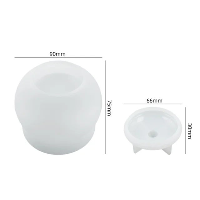 Resin Jar and Lid Mold 2