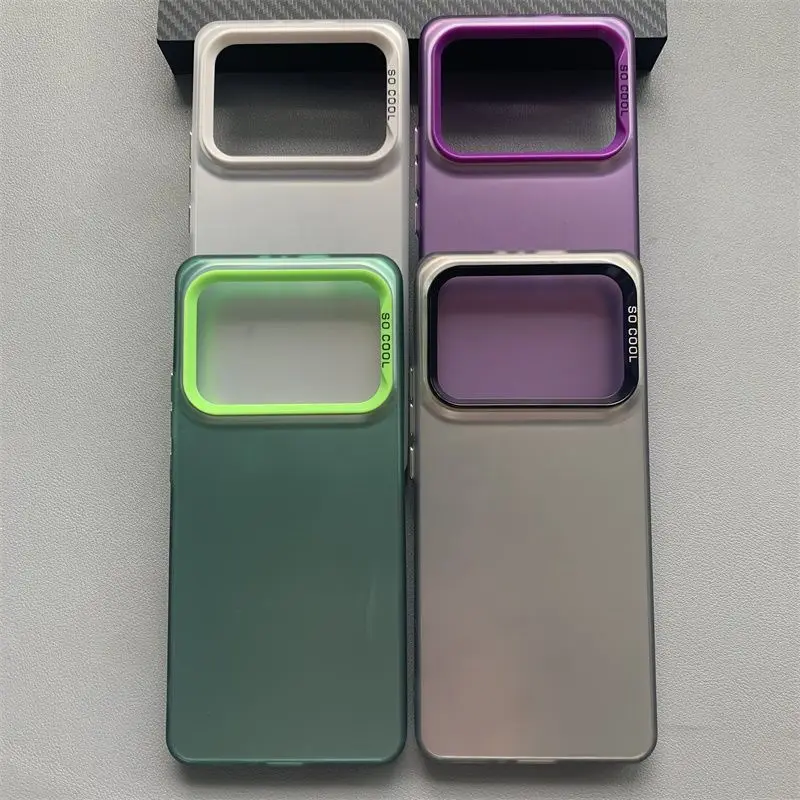 Luxury Metallic Aurora Matte Cover