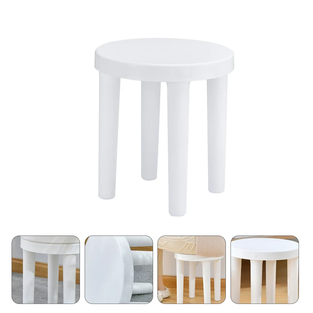Japanese Style Household Children Stool Thickened Furniture Kids Low Footstool