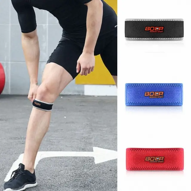 Patellar Compression Band For Running Cycling Badminton Basketball Men's And Women's Knee Pads Breathable Knee Tendon Protector 2