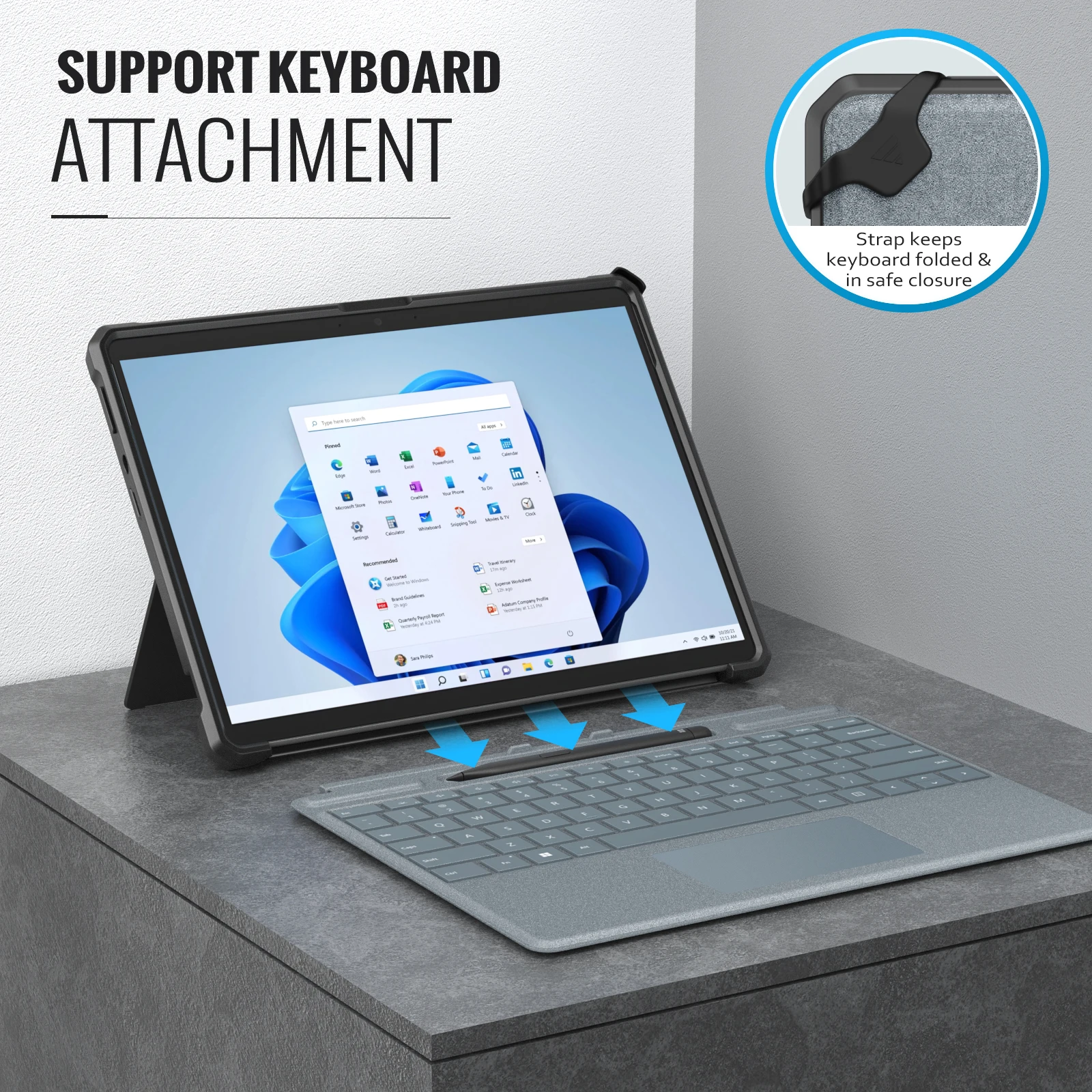 Universal All-in-One Rugged Protective Tablet Cover
