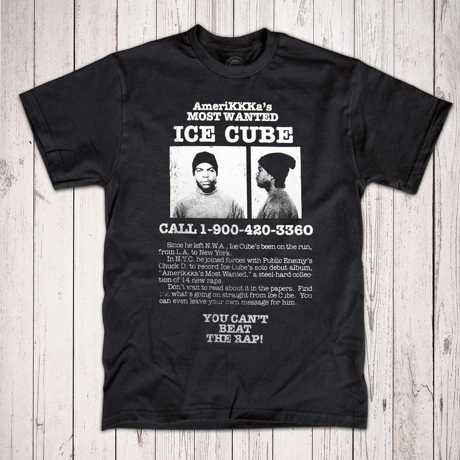 

Ice Cube Wanted Poster T-Shirt Hip Hop Gangsta Rap Legend N.W.A Eazy-E Dre Funny Tops Tee Casual O Neck T Shirt Plus Size