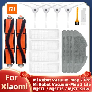 Швабра MJSTL / MJST1SHW для робота-пылесоса Xiaomi Mi 2 Lite / Mi Robot, запчасти для 2 Pro, основная боковая щетка, НЕРА, фильтр, тряпка