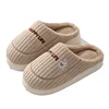 Cotton Slippers  Autumn and Winter Thickened Indoor Anti Slip Warm and Comfortable for Home Use Postpartum Slippers for Women 5