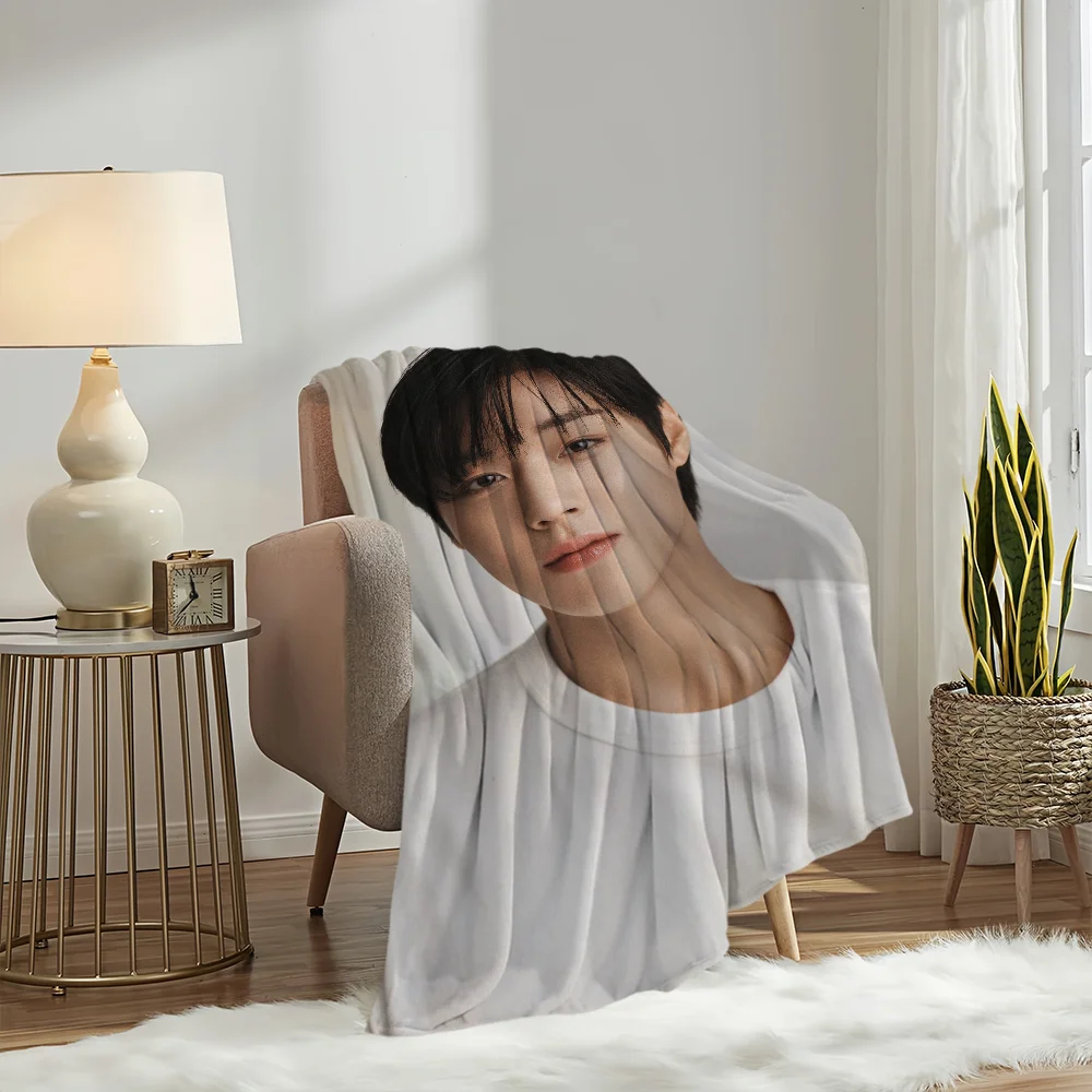 Kpop Boy P-Park Ji-Hoon Blanket Blanket for Couch Sofa Travel Home