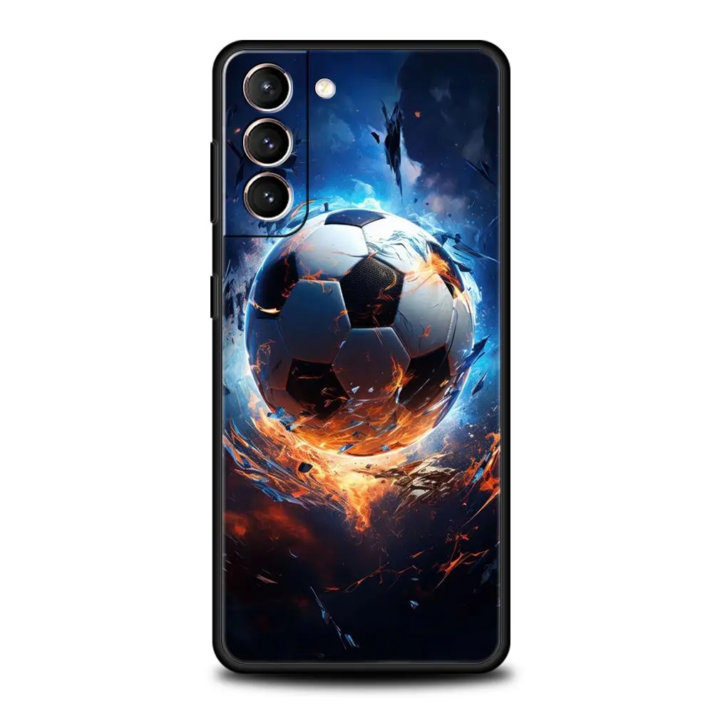 Football Passion Soccer Ball Phone Case Cover, Enhanced Protection and Style