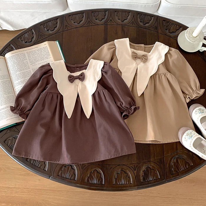 Autumn Spring 0-4Yrs Baby Girl Party Dress - Uniqwear
