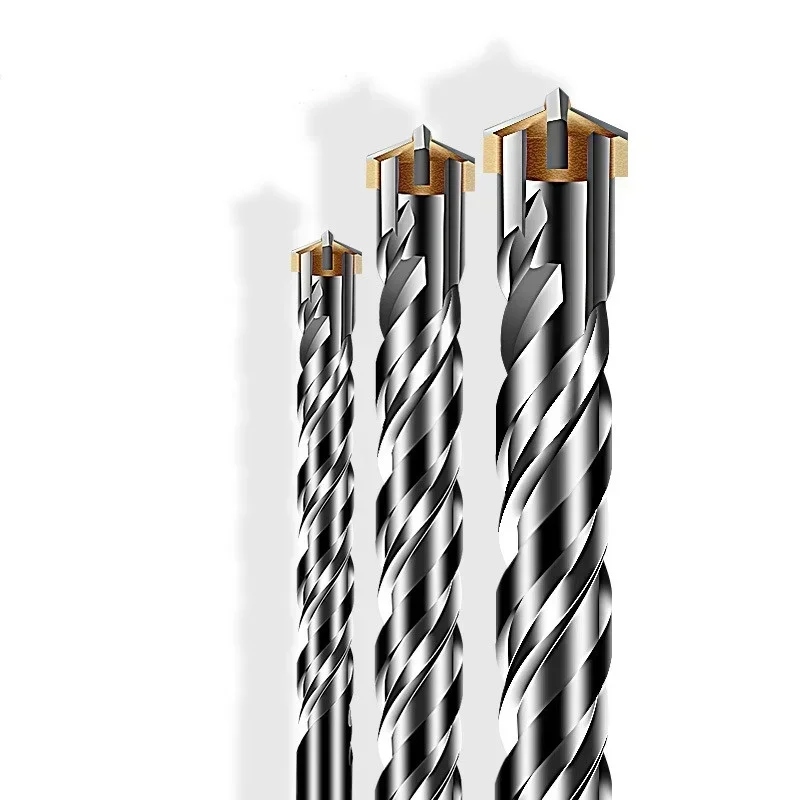 Premium Tungsten Steel Alloy SDS Plus Electric Hammer Drill Bit for Masonry, Concrete, and Stone