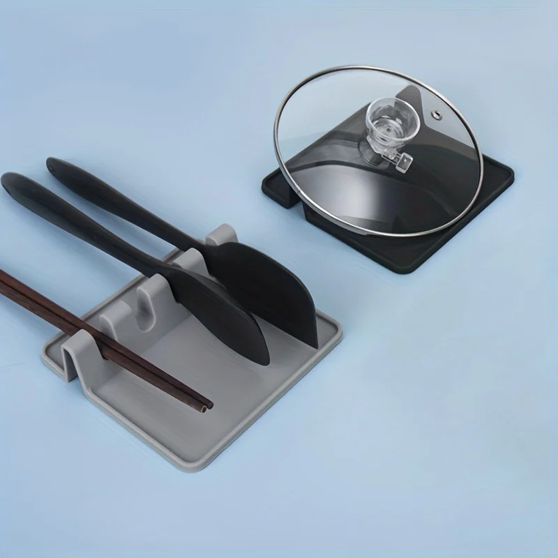 Silicone Multifunctional Kitchen Utensil Drying Rack and Organizer