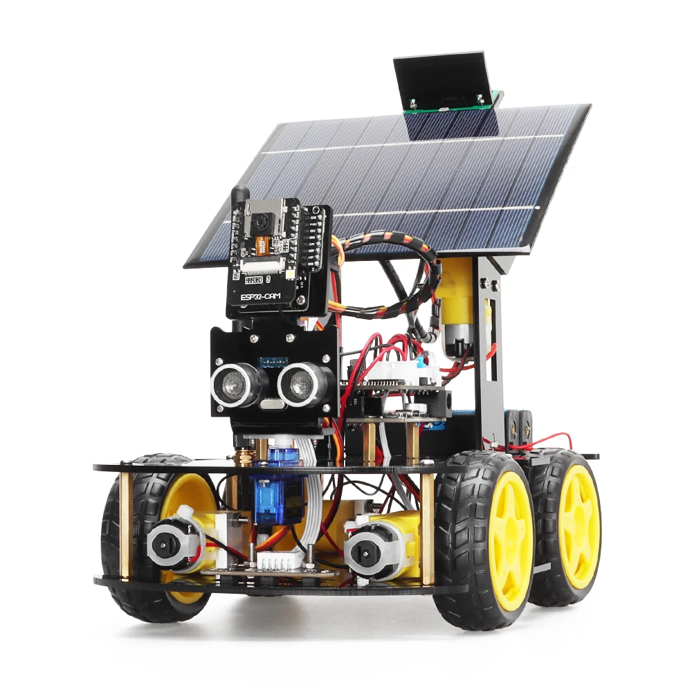 ESP32 Kits de Robot de automatización para Arduino, carga Solar, electrónica de consumo más vendida, inteligencia Artificial, Kit de Robot inteligente