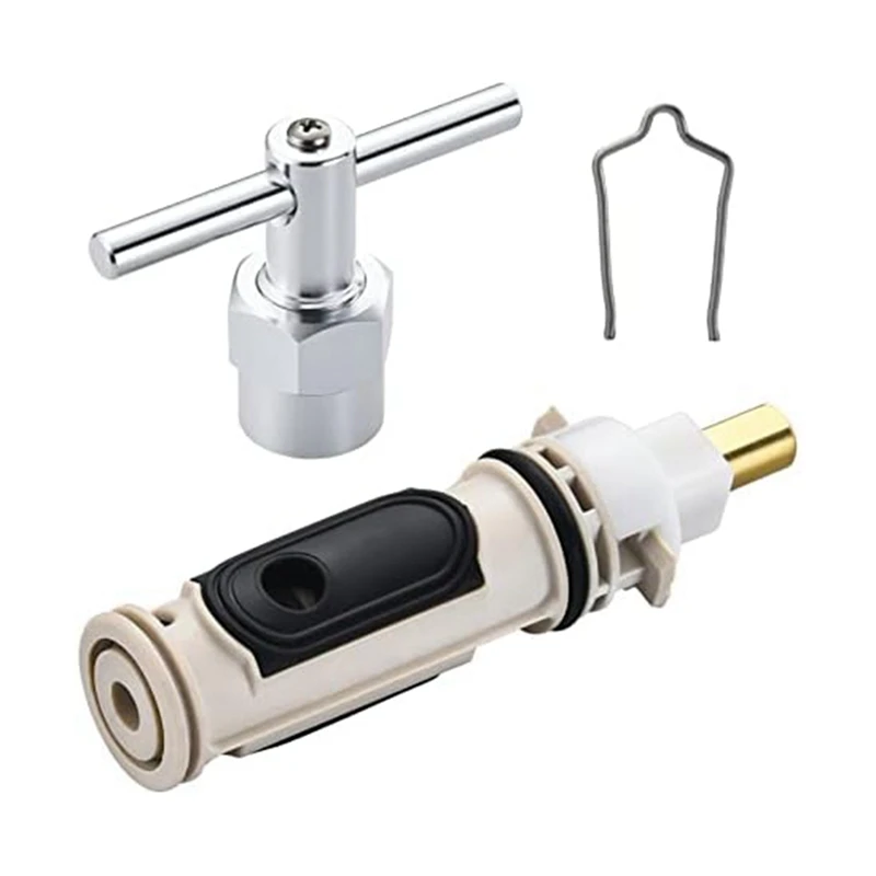 

1222 Replacement Cartridge With Tool Fixed Clamp Bathtub Repair Faucet Valve Core Clip For Moen One Hanlde Posi Faucet