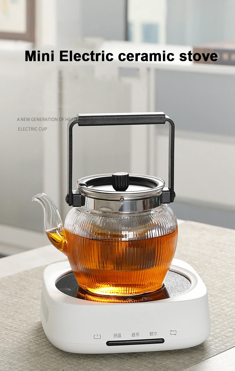 Description Picture 2 of item1000W Electric Ceramic Stove Tea Maker Electric Hot Plate Heater Stove Heating Furnace Tea Stove Household Water Boiler 220V