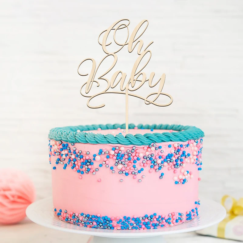 Topper Per Cupcake 30 Anni Glitter Oro - 24 Pezzi, Per Torte E Feste, Decorazioni Non Commestibili