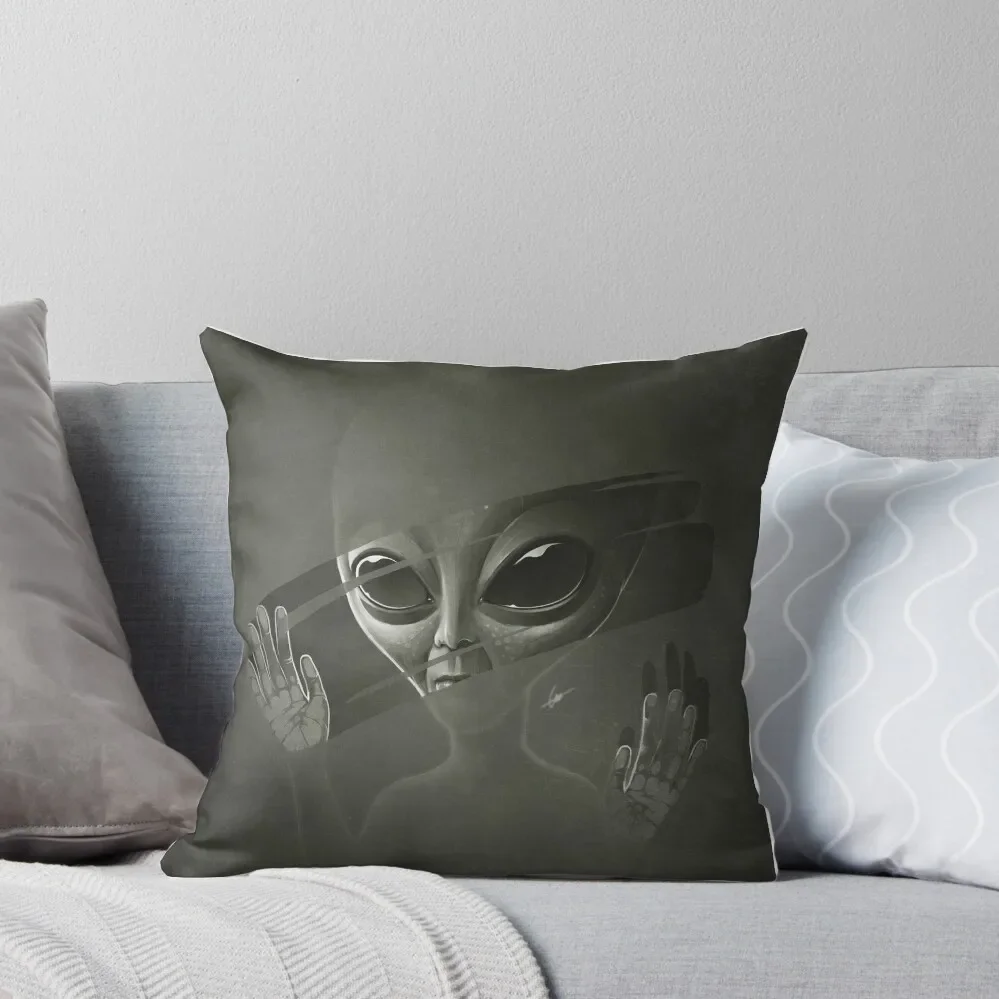 

Alien Throw Pillow Sofa Cushions Covers Pillow Cover luxury throw pillow covers