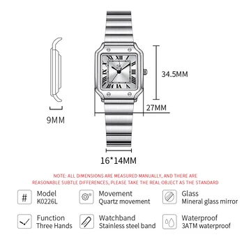 Shengke Top Brand Women's Quartz Watches Classic Design Ladies Wristwatches New Fashion Style Female Best Gifts Clock 6