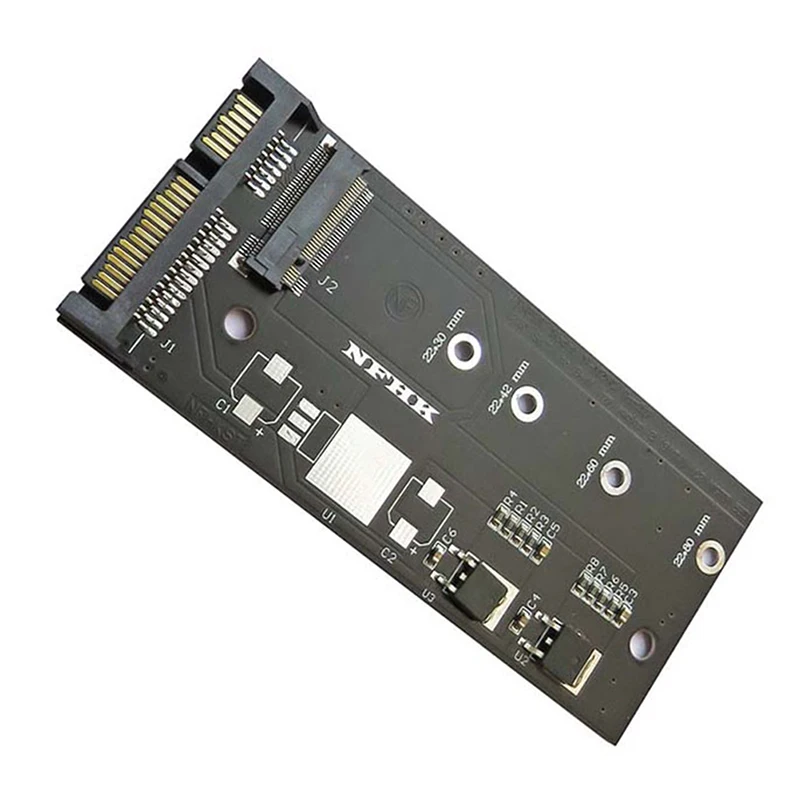 M.2 NGFF SSD-2.5인치 SATA 어댑터 카드 데스크탑 노트북 스토리지용 고속 라이저 보드 SATA 변환기