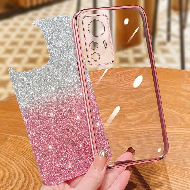 Luxury Glitter Plating Matte Cover