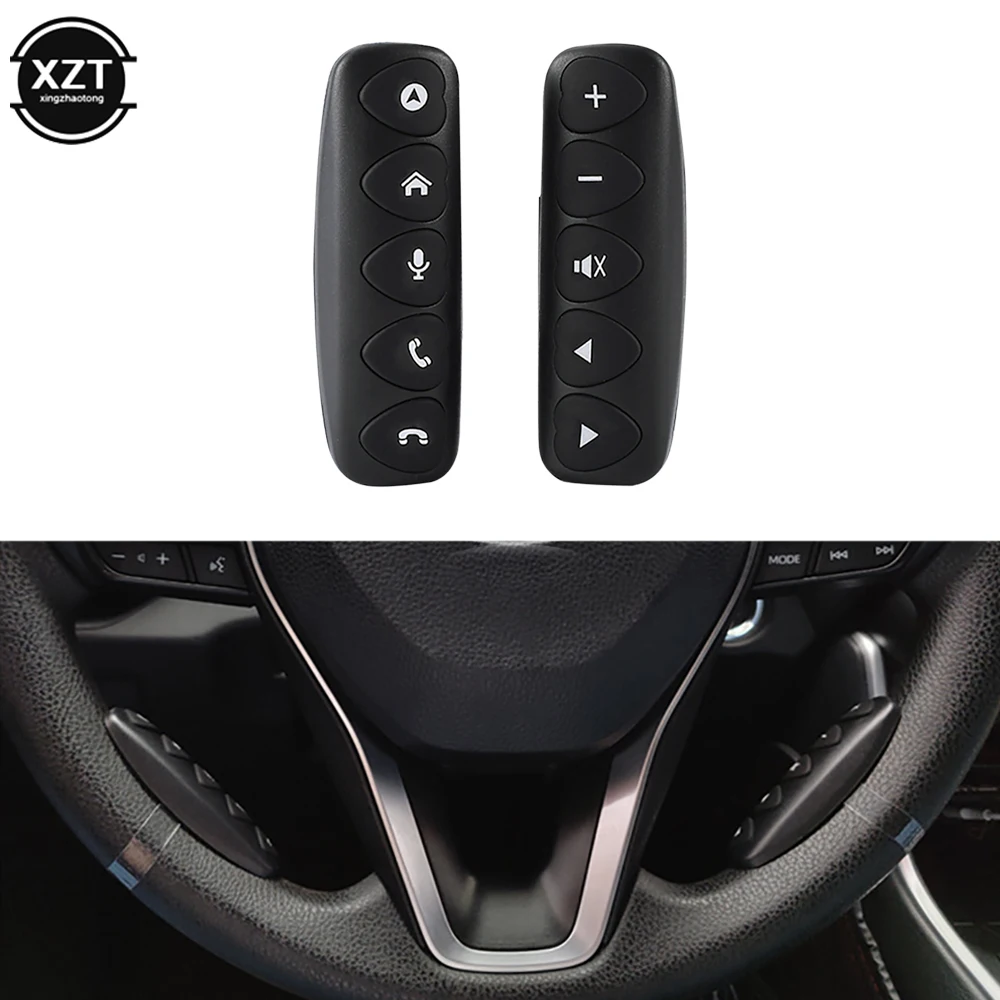 

Universal 10 Keys Wireless Car Steering Wheel Control Button for Car Radio DVD GPS Multimedia Navigation Remote Control Button