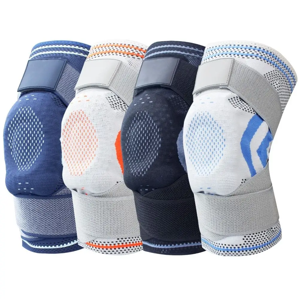 

Compression Knee Pads Breathable Elasticity Knitted Knee Protectors Knitted Cold-Proof Knee Brace Outdoor Sports
