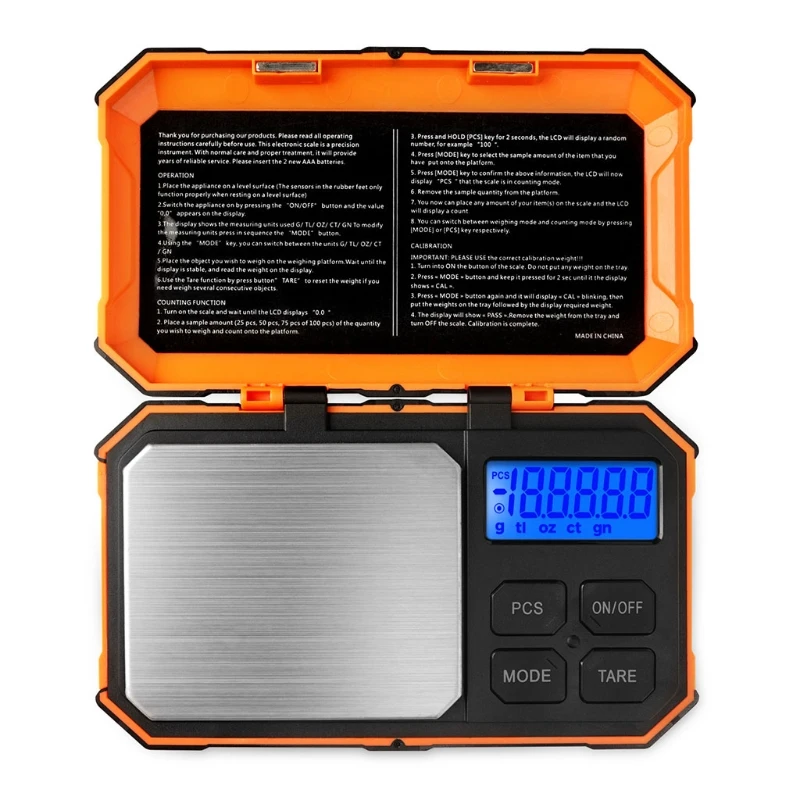

200x0.01g Jewelry Scale with High Professional Banlance Weight Tools