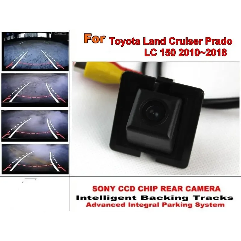 

Для Toyota Land Cruiser Prado LC 150 LC150 2010 ~ 2018 автомобильная парковочная камера/с модулем следов задняя камера CCD ночное видение