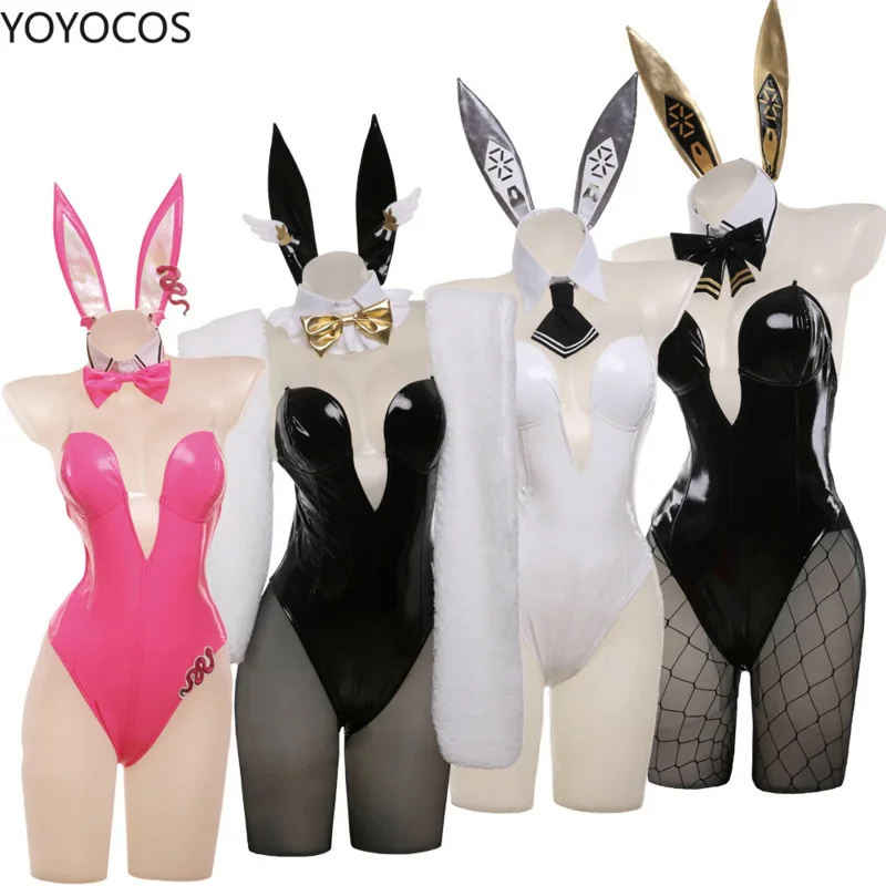 

YOYOCOS NIKKE Goddess of Victory Branna Norval Ruffy Luxury Rabbit Viper Bunny Costume Bunny Gir Cosplay